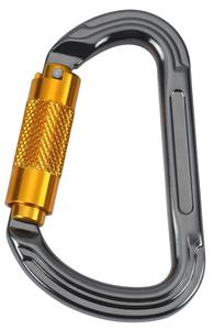 Mosquetón de escalada resistente con tornillo niquelado - Product Image 2