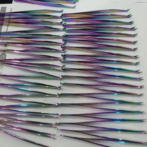 Pinzas de extensión de pestañas, kit de pestañas postizas con revestimiento multicolor de acero inoxidable, voluminosas, hechas en paquistaní - Product Image 5