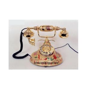 Reproduction antique maison décorative vieux téléphone laiton Antique vieux téléphone vieux téléphone à bas prix - Product Image 1