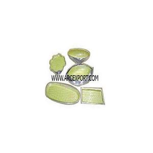 ถาดเสิร์ฟอาหารทรงกลมแบบตี้ถาดตกแต่งสำหรับวางบนโต๊ะถาดเสิร์ฟชาและกาแฟดีไซน์แบบโบราณ - Product Image 6