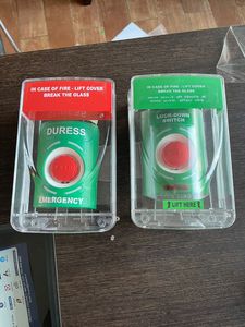 Estación de tope Seku directa de fábrica con sistema de alarma cubierta transparente para uso de incendios en la puerta del hogar cubierta de protección MCP para EDR - Product Image 5