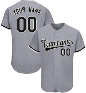 2025 venta al por mayor ligero recién llegado estampado jersey de béisbol para hombres uniforme de béisbol personalizado - Product Image 6