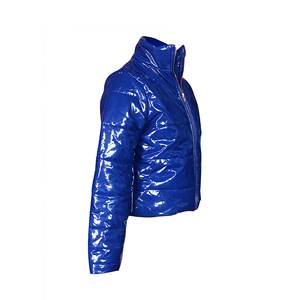 Chaqueta acolchada recortada gruesa de alta calidad para mujer, cuello levantado, manga larga, cremallera, Abrigo acolchado corto cálido para invierno, estilo callejero - Product Image 4