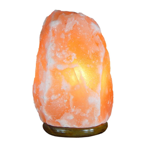 Lampe de Sel de l'Himalaya Orange 2026 Écologique Faite à la Main Lampe de Nuit Feng Shui Lampe de Table IMPEX PAKISTAN - Product Image 3