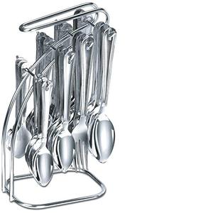 Restaurante Cocina Hecho a mano Decorativo Acabado brillante Juego de cuchara para hoteles y restaurantes Catering Uso Cena Cubiertos - Product Image 2