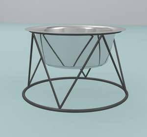 100% <b>Stainless</b> <b>Steel</b> <b>Dog</b> <b>Bowl</b> with Iron Stand Unique Design Custom <b>Dog</b> <b>Bowl</b> Wholesale Supplier From India - Product Image 6