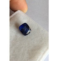 Saphir bleu, taille émeraude, certifié IGI, qualité naturelle AAA, 4,55 carats, 12,5x10,5 mm, saphir de Birmanie diffusé, modèle NARNOLI IMPEX BSD
