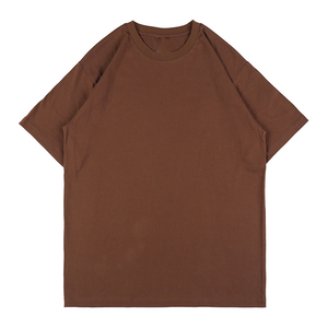 เสื้อยืดคอกลมแขนสั้นสำหรับผู้ชายรุ่นใหญ่ระบายอากาศได้ดีมีขนาด240gsm - Product Image 3