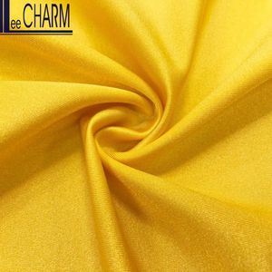 LCGJ001 80% Nylon 20% <b>Spandex</b> 4-Way Stretch Shiny Plain Workout Sportswear Swimwear Skirts Dresses Garment Accessories - Product Image 2