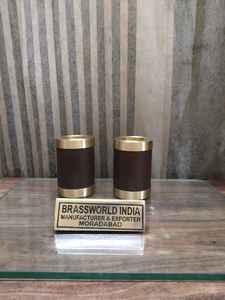 BRASSWORLD INDE BRASS BROWN BOUGIE LUMIÈRE URNE DE CRÉMATION FOURNITURES FUNÉRAIRES - Product Image 4