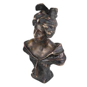 Busto de latón antiguo hecho a mano para mujer europea, escultura, estatua, decoración, artículos de regalo - Product Image 2