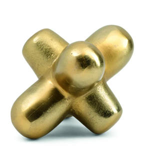 Mini Escultura Geométrica de Acero Anudado, Elemento Decorativo, Minimalismo, Diseño Interior, Decoración Geométrica para Decoración de Mesa - Product Image 3