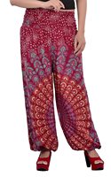 Pantalon noir pour femme, sarouel fin, Mandala, style indien, boa, islamique, boho, aladin, Baggy, gitane, Hippie, Baggy, unisexe, vente en gros