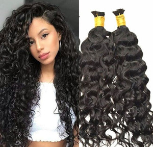 Vente chaude en Amérique cheveux ondulés en eau profonde cheveux humains en vrac cheveux ondulés fabriqués au Vietnam, cheveux vietnamiens bruts HumanHair - Product Image 4