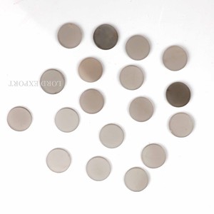 Pierre de lune grise polonaise naturelle de 12mm lisse Double pièce ronde plate calibrée pierre précieuse en vrac pierre précieuse en vrac pour la fabrication de bijoux - Product Image 5