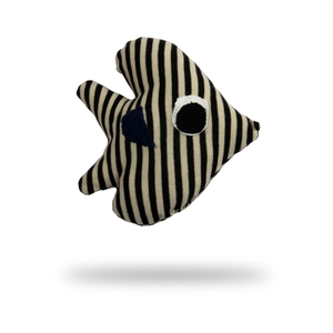 ของเล่นแมวรูปทรงปลาทำจากผ้าฝ้ายสีแบบโต้ตอบข้อเสนอพิเศษที่กำหนดเองได้ - Product Image 3