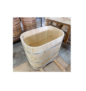 Baignoire japonaise en bois de teck bon marché, baignoire à cadre en bois avec prix bon marché // kthy: + 84 813366387 99GD - Product Image 5