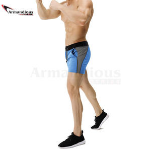Pantalones cortos de gimnasio para hombre, shorts de entrenamiento de tiburón, talla grande, verano, venta al por mayor, 2022 - Product Image 6