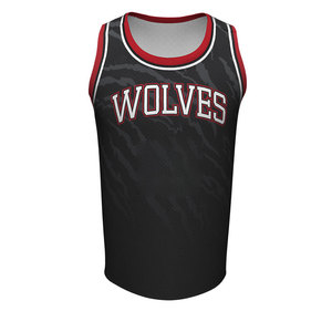 Uniforme de baloncesto sublimado, diseño personalizado, número de equipo de cliente y logo, material de alta calidad, nuevo diseño - Product Image 5