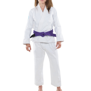 100% algodón brasileño Gi ropa deportiva Kimonos plano Jiu Jitsu traje fino gordo mujeres conjuntos de gran tamaño estilo OEM uniformes artes marciales - Product Image 5