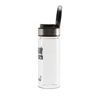 Bouteille d'eau en verre au design classique, de haute qualité, 450ml