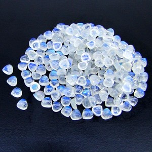 หินมูนสโตนสีรุ้งธรรมชาติหัวใจ16มม. พลอยหลวมคุณภาพสูงขายส่งราคาโรงงาน | หินมูนสโตนสีรุ้งธรรมชาติ | - Product Image 2