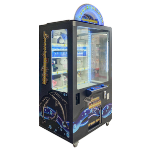 Đồng tiền Hoạt Động Giải Thưởng Món Quà <span class=keywords><strong>Arcade</strong></span> Trò Chơi Máy | Vui Chơi Giải Trí Công Viên Sang Trọng Cá Heo Đẩy Máy Bán Hàng Tự Động Để Bán - Product Image 2