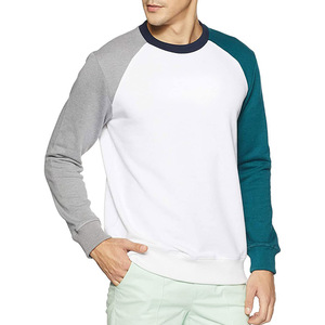 New Factory Custom Logo Solid Color 60% cotton 40% polyester Sweatshirt Wholesale Men's Crewneck Sweatshirt - Product Image 1