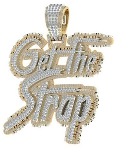 Usine personnalisée glacé VVS Moissanite Lab diamant Hip Hop Logo nom pendentif Pass diamant testeur hommes bijoux en argent - Product Image 4