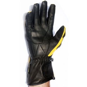 Guantes de Motocicleta Unisex Transpirables de Cuero Genuino de Primera Calidad, Color Personalizado, Keven Impex KI-023, Protección Completa para los Dedos - Product Image 3
