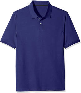 mens cotton polo <b>tshirt</b> short sleeve breathable pique fabric classic collar button placket casual office wear summer comfortable - Product Image 4