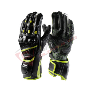 Custom Logo Cowhide Leather Moto Bikers Sports <b>Gloves</b> Short-Style New Design Breathable Winter Racing <b>Gloves</b> Motocross XL - Product Image 6
