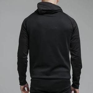 Vente en gros de sweat à capuche avec logo personnalisé pour hommes 100% coton hiver chaud imprimé classique design uni Gym Fitness Sports doublure tricotée - Product Image 2