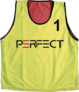 Dossards de Sport en Maille Réversibles Jeunesse Personnalisables pour Impression Nom et Logo – Gilet d'Entraînement Basketball Football Soccer - Product Image 2