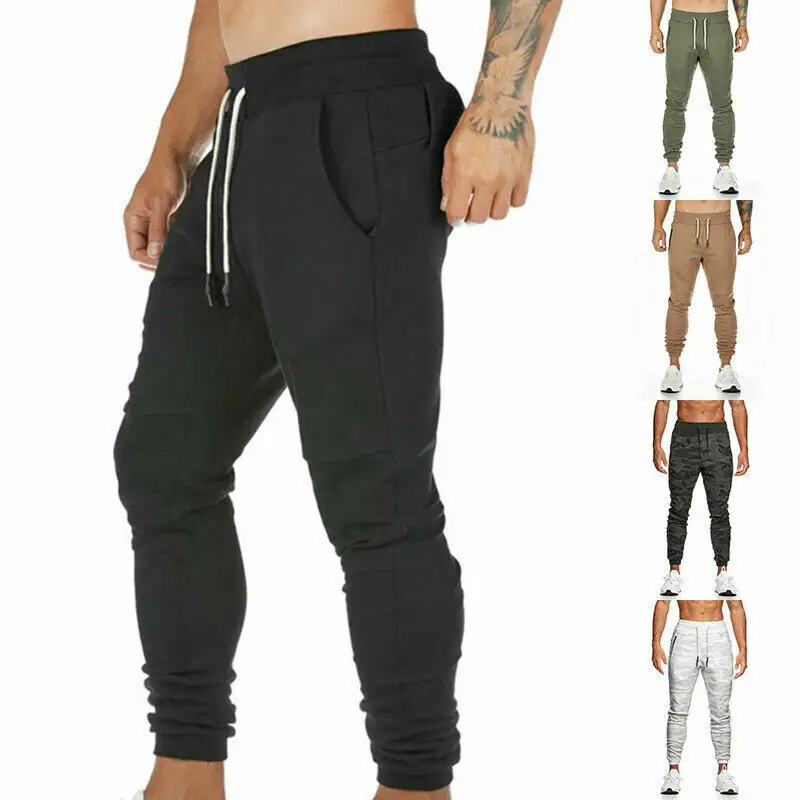 Herren Jogger hose Skinny Slim Fit Baumwoll-Fleece-Trainings hose zum Joggen nach Maß mit Jogger hose mit mehreren Taschen im Großhandel