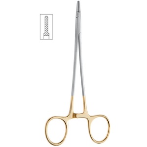Ryder 16cm Manual de carburo de tungsteno portaagujas 2mm Base Instrumentos quirúrgicos para uso clínico - Product Image 1