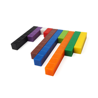 Venta al por mayor niños juguete creativo juguete matemáticas Base diez bloques de aprendizaje de juguete bloque