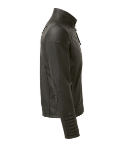 Chaquetas de cuero de motocicleta hechas para motorista de calle chaqueta de carreras personalizada para hombre ropa de abrigo duradera y elegante - Product Image 3