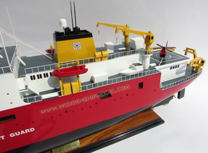 USCGC Healy เครื่องบดน้ำแข็ง (WAGB-20) รุ่นไม้เรือสูง/เรือเก่ารุ่น/หัตถกรรมเรือ - Product Image 2