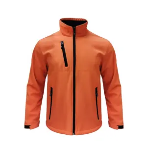 Chaqueta de invierno para hombre, prenda de vestir, impermeable, con carcasa blanda