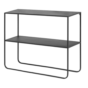 Meilleures boîtes de rangement en bois massif Tables consoles enduites de poudre avec pieds artisanaux en métal Supports de télévision Armoires de salon Penderies - Product Image 1