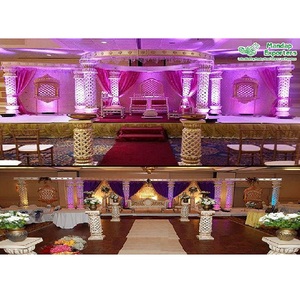 Boda hindú tradicional FRP Mandap Stage Dream Event Bollywood Mandap para bodas - Product Image 1