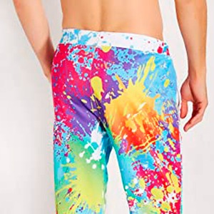 Pantalones deportivos para hombre, Pantalón de algodón con estampado personalizado, ajustados, cónicos, suaves, de lana - Product Image 6