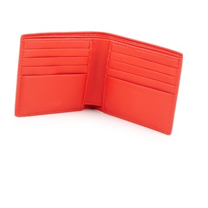 Portefeuille en cuir véritable pour homme, pliable, couleur rouge, Style rouge, prix en gros - Product Image 1