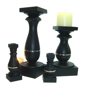 Bougeoir en bois poli, vente chaude, design tendance à la mode, fabricant et exportateurs - Product Image 5