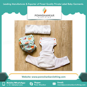 Pañal de tela de buena calidad, producto de algodón para bebé - Product Image 2