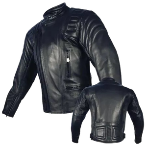 Vestes en cuir de haute qualité avec capuche, meilleur design, veste en cuir de qualité supérieure, veste en cuir tendance pour hommes - Product Image 5