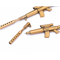 Stylo jouet en acier inoxydable, pistolet à stylo remplaçable, 22