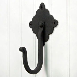 Vintage en fonte Forgée Crochet Mural En Métal - Product Image 1