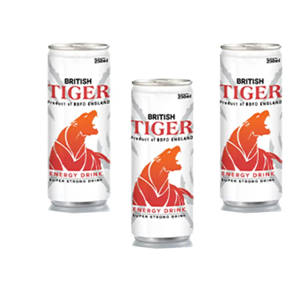 Harga Pabrik Langsung Pabrikan Tenaga Energi Merah Harimau Inggris Minuman Britania Kerajaan
